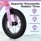 12-Inch Balance Bike with Adjustable Seat and Rotatable Handlebar for Over 36 Months Old - 34.5" x 17" x 19.5" (L x W x H)